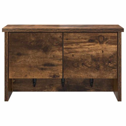 Стенен закачалка за палта с рафт Димян дъб 50 x 20 x 30 см