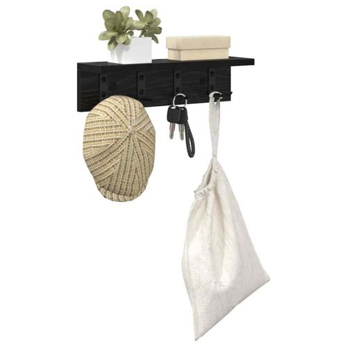 Стенен закачалка за палта Черния дъб 40 x 10,5 x 10,5 см