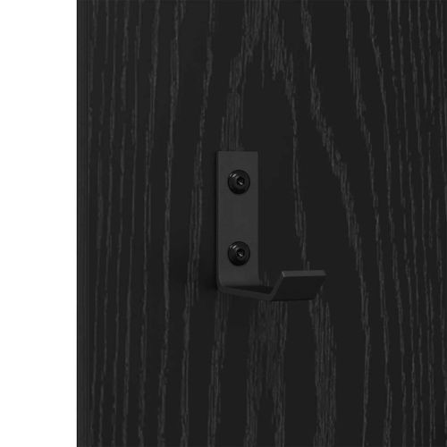 Стенен закачалка за палта Черния дъб 30 x 1,5 x 80 см
