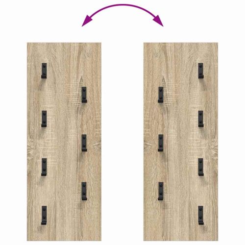 Стенен закачалка за палта Сонома дъб 30 x 1,5 x 80 см