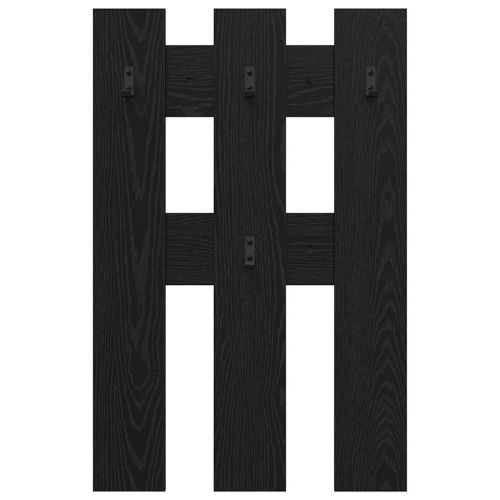 Стенен закачалка за палта Черния дъб 65 x 3 x 100 см