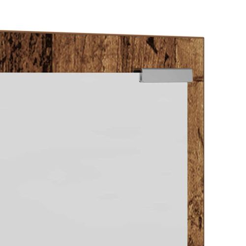 Стенен закачалка за палта Старо дърво 100 x 10 x 100 см