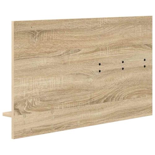 Стенен закачалка за палта с рафт Сонома дъб 90 x 10 x 50 см