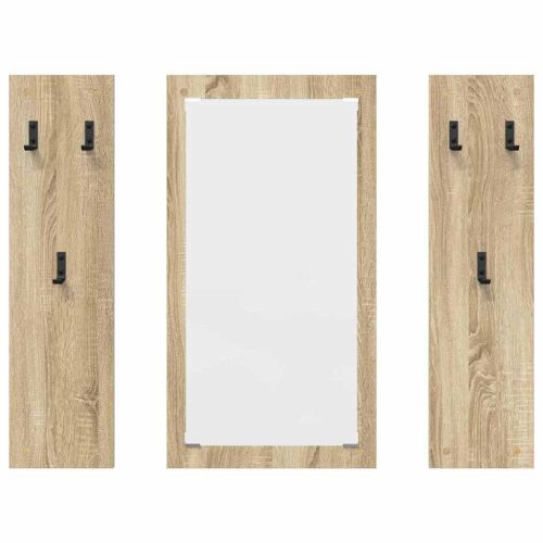 Стенен закачалка за палта Сонома дъб 96 x 1,5 x 90 см