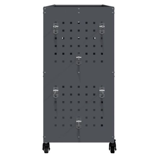 Карача за инструменти с рафт с колело Антрацит 75 x 35 x 73 см