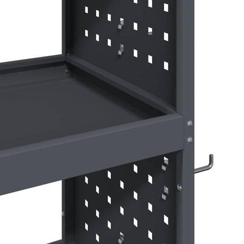 Карача за инструменти с рафт с колело Антрацит 75 x 35 x 73 см