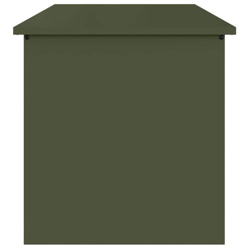 Кутия за съхранение на открито със съхранение Маслинено зелено