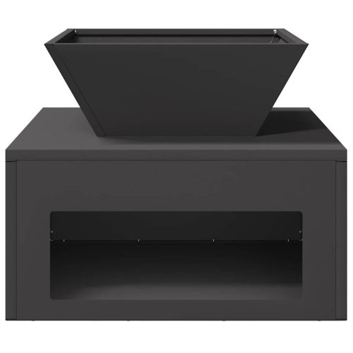 Огнище Черно 50 x 50 x 40 cm Стомана