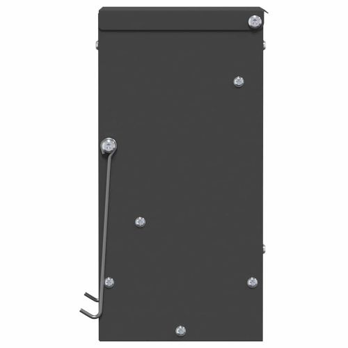 Хранилка за зайци Черно 12,5 x 12,5 x 25 см