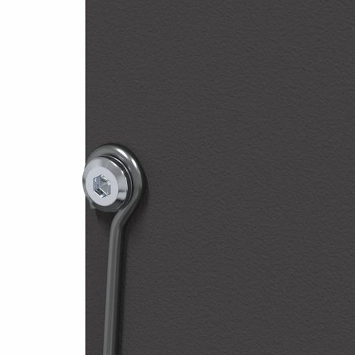 Хранилка за зайци Черно 12,5 x 12,5 x 25 см