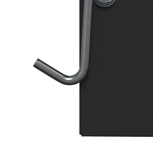 Хранилка за зайци Черно 20 x 12,5 x 25 см