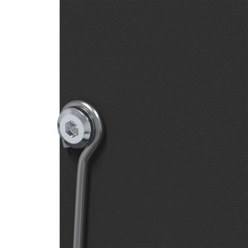 Хранилка за зайци Черно 20 x 12,5 x 25 см