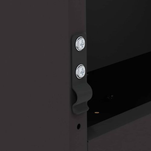 Хранилка за зайци Черно 64.5 x 25.5 x 45.5 см