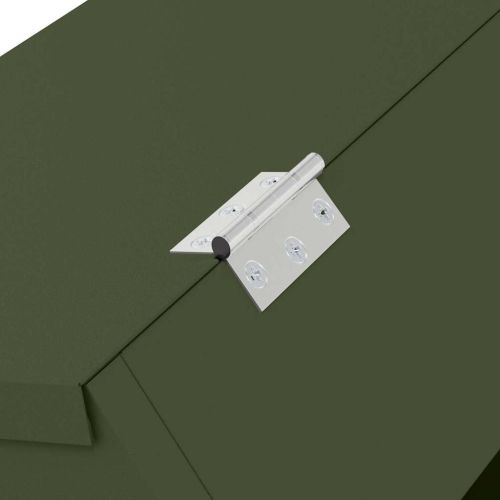 Хранилка за зайци Маслинено зелено 64.5 x 25.5 x 45.5 см