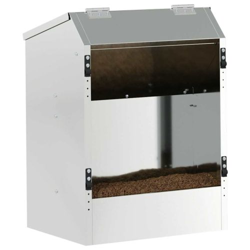 Хранилка за зайци Сребрист 64.5 x 25.5 x 45.5 см