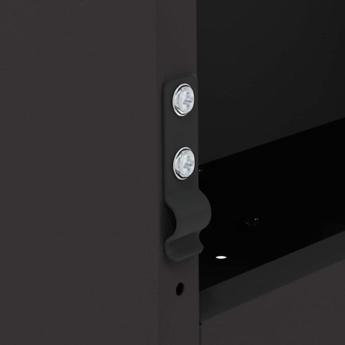 Хранилка за зайци Черно 64.5 x 25.5 x 45.5 см