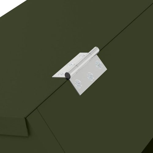 Хранилка за зайци Маслинено зелено 64.5 x 25.5 x 45.5 см