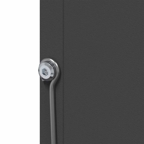 Хранилка за зайци Черно 17,5 x 26 x 28,5 см