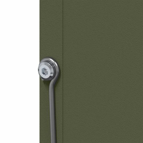 Хранилка за зайци Маслинено зелено 17,5 x 26 x 28,5 см