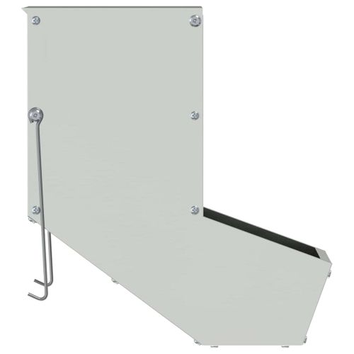 Хранилка за зайци Сребрист 17,5 x 26 x 28,5 см