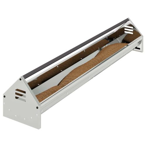 Хранилка за пилета Сребрист 108 x 20,5 x 20 см