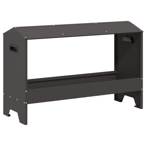 Хранилка за пилета Черно 81 x 32 x 53,5 см