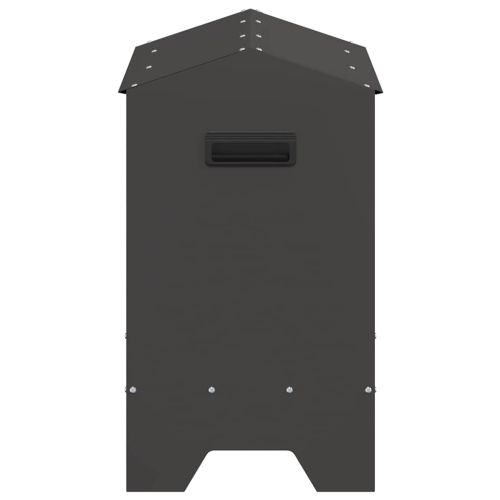 Хранилка за пилета Черно 81 x 32 x 53,5 см