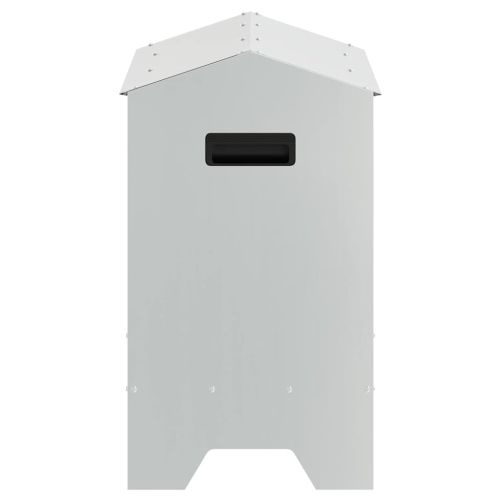 Хранилка за пилета Сребрист 81 x 32 x 53,5 см