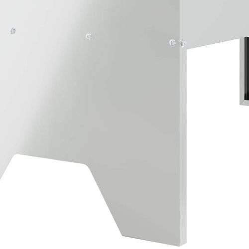 Тръба за хранене на добитък Сребрист 79 x 35 x 62 см