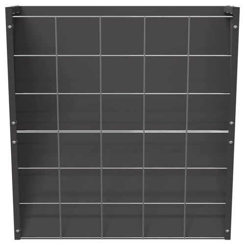 Висяща хранилка за сено Черно 61 x 33 x 66 см