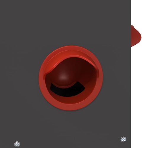 Кокошарник Черно 60,5 x 29 x 51 см Студено валцована стомана