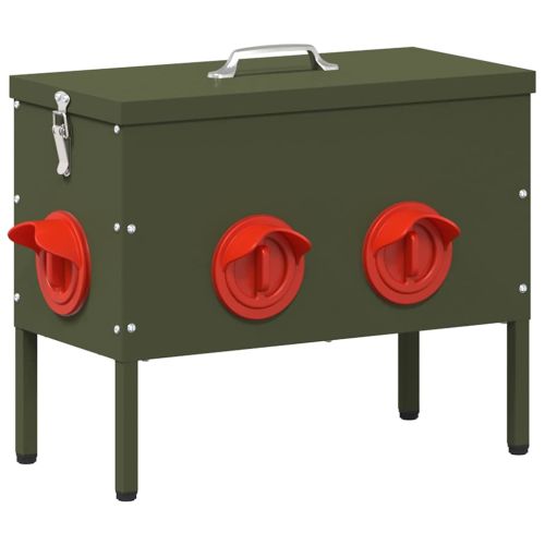 Кокошарник Маслинено зелено 41,5 x 20,5 x 33 см