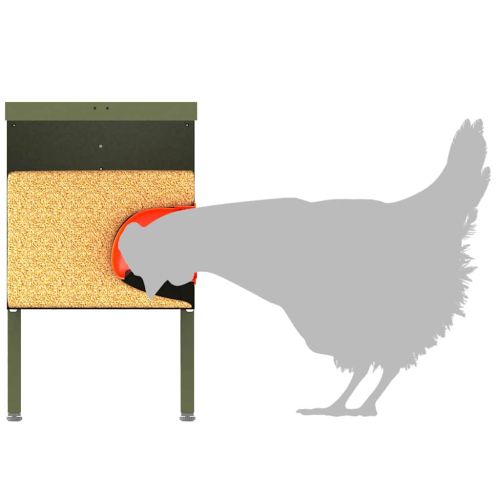 Кокошарник Маслинено зелено 41,5 x 20,5 x 33 см