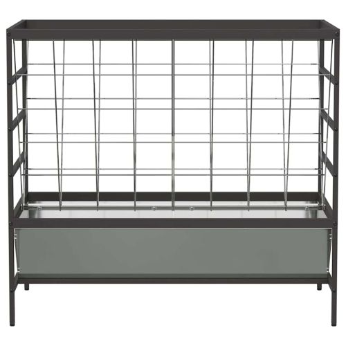 Хранилка за добитък Сребрист 100 x 60 x 90 см