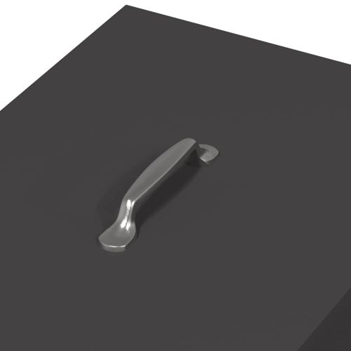 Кокошарник Черно 40,5 х 45 х 41 см Студено валцована стомана