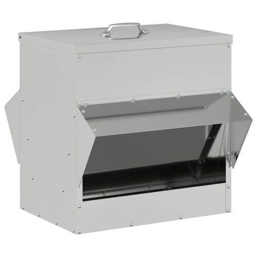 Кокошарник Сребрист 40,5 х 45 х 41 см Галванизирана стомана