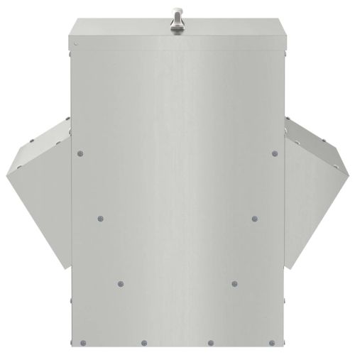 Кокошарник Сребрист 40,5 х 45 х 41 см Галванизирана стомана