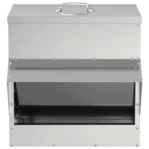 Кокошарник Сребрист 40,5 х 45 х 41 см Галванизирана стомана