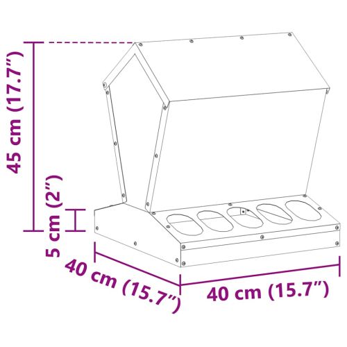 Кокошарник Маслинено зелено 40 x 40 x 45 cm