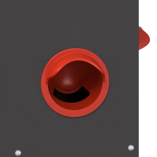 Кокошарник Черно 32,5 x 20,5 x 43 см Студено валцована стомана