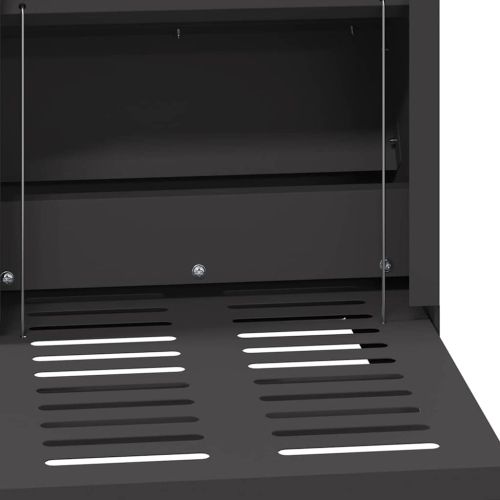 Кокошка Т ределна хранилка Черно 25 x 42 x 40 см