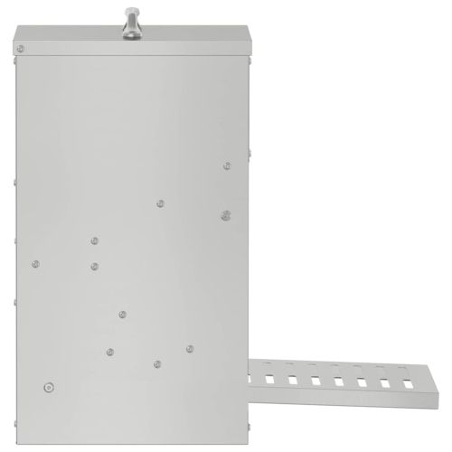 Кокошка Т ределна хранилка Сребрист 25 x 42 x 40 см