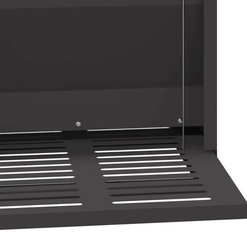 Кокошка Т ределна хранилка Черно 33 x 42 x 40 см