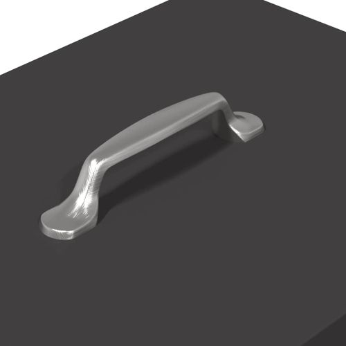 Кокошка Т ределна хранилка Черно 33 x 42 x 40 см