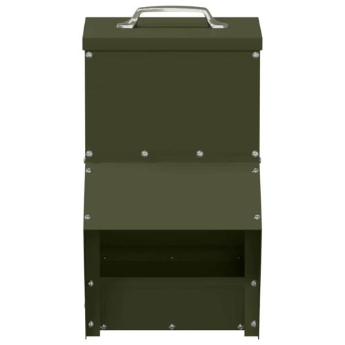 Кокошарник Маслинено зелено 20 x 25 x 35 см