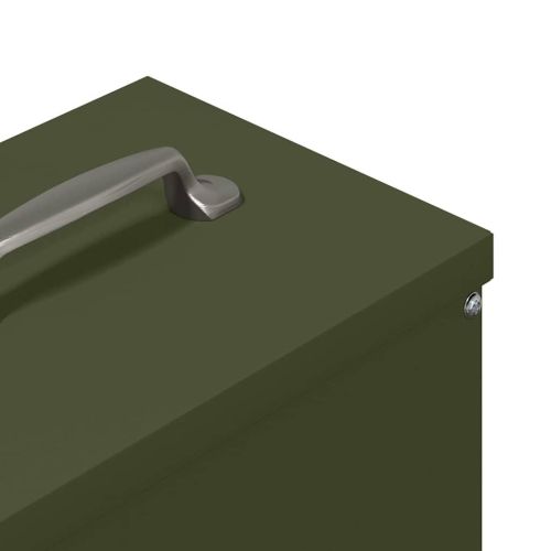 Кокошарник Маслинено зелено 20 x 25 x 35 см