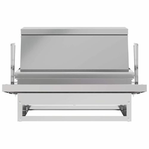 Кокошка Т ределна хранилка Сребрист 50 x 40 x 29 см