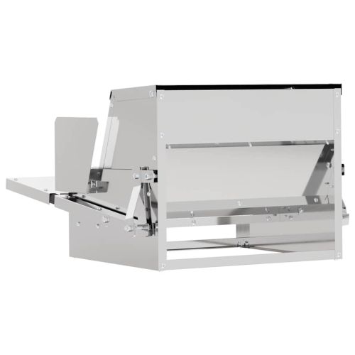 Кокошка Т ределна хранилка Сребрист 50 x 40 x 29 см