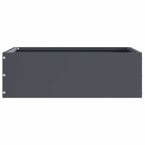 Ограда за трева 6 pcs Антрацит 40 x 40 x 13 cm Стомана