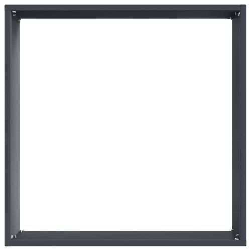 Ограда за трева 6 pcs Антрацит 40 x 40 x 13 cm Стомана